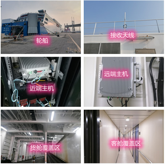  龙口海上游轮轮船渔船覆盖案例
